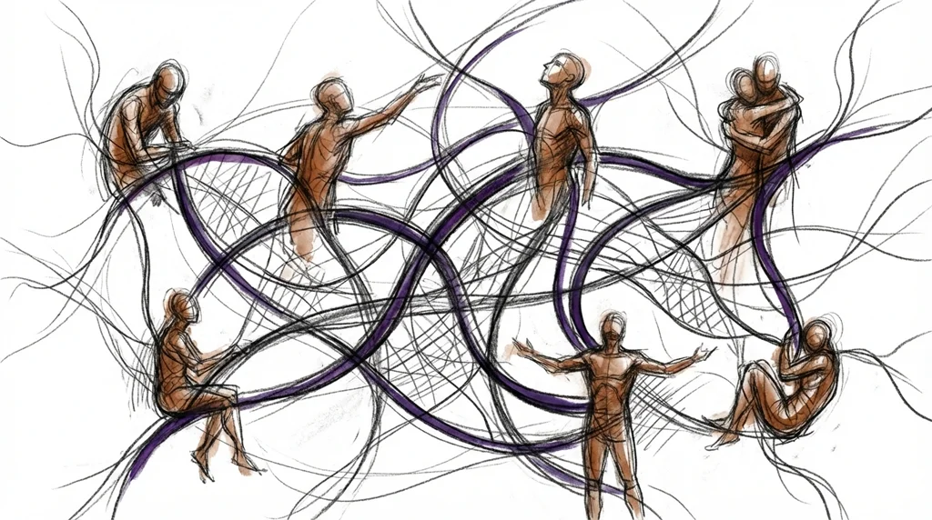 Mathematical Knot Theory and the Metaphor of Human Unity: How We Can Use Knowledge from Mathematics to Understand the Connection Between Us